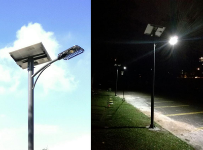 陽光明媚,太陽能led路燈建設正當時_照明