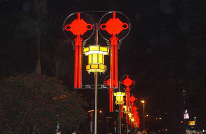江西九江市安裝中國結(jié)led路燈 - 鴻之路建設(shè)集團
