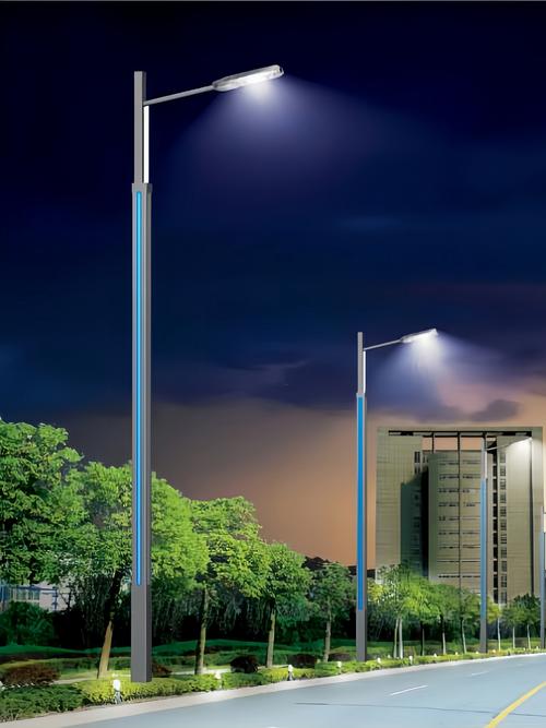 老姜景觀裝飾路燈 #燈桿一體式led路燈